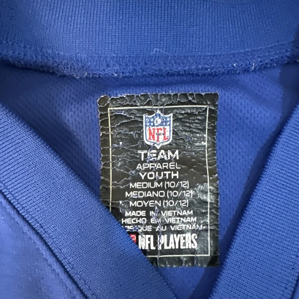Youth M 10/12 Odell Beckham‎ Jr NY Giants Jersey #13 NFL Team Apparel New York